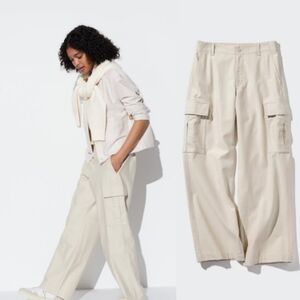 UNIQLO Wide Straight Cargo Pants M